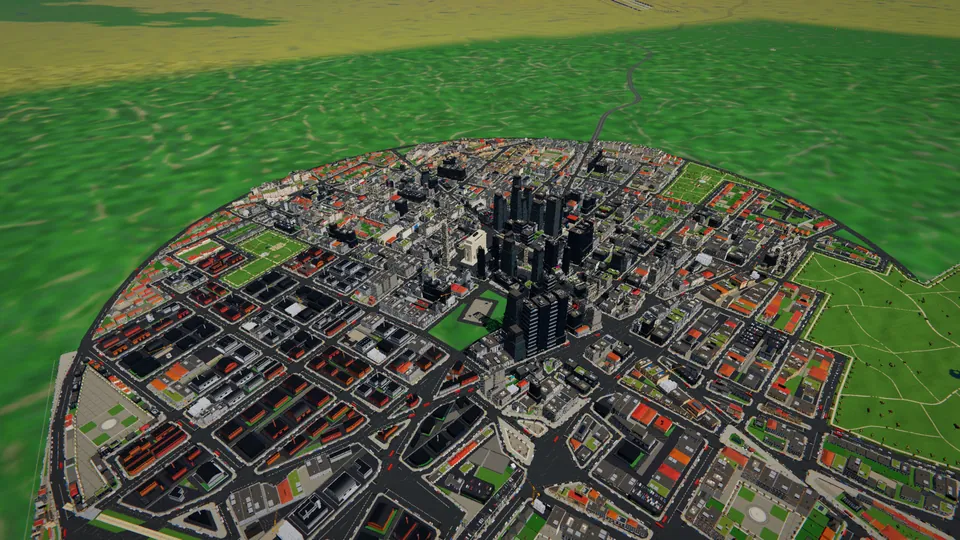 Dasselbe Gelände, eine andere Stadt.